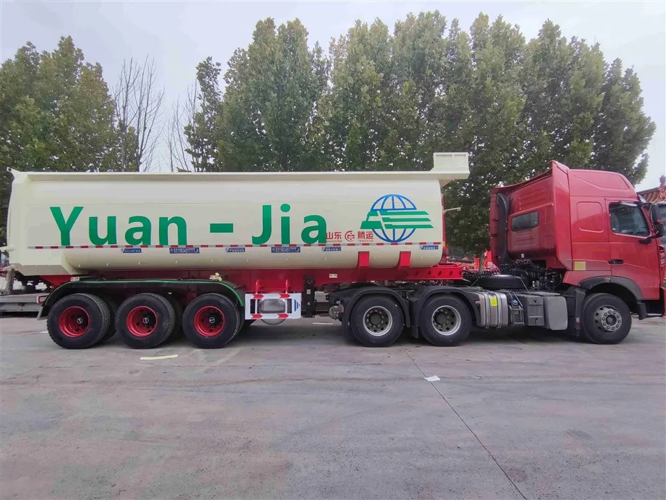 Τύπος δεξαμενής Πίσω ανατρεπόμενο φορτηγό